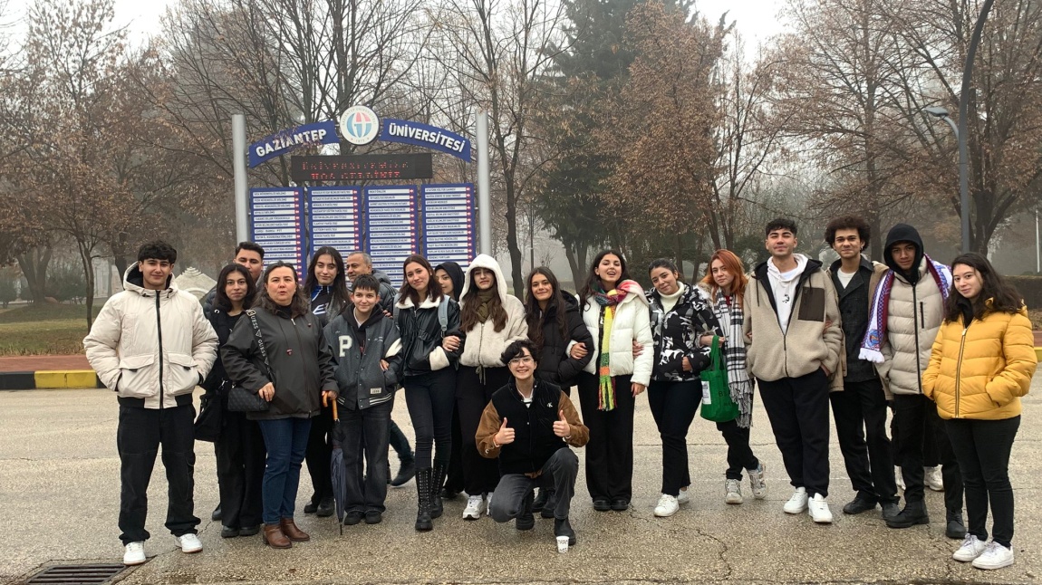 Aysel İbrahim Akınal Güzel Sanatlar Lisesi’nden Gaziantep Üniversitesi’ne “İlham Veren Gezi”